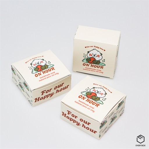 원터치 A형 / 식품지 350 / 85 × 85 × 45mm