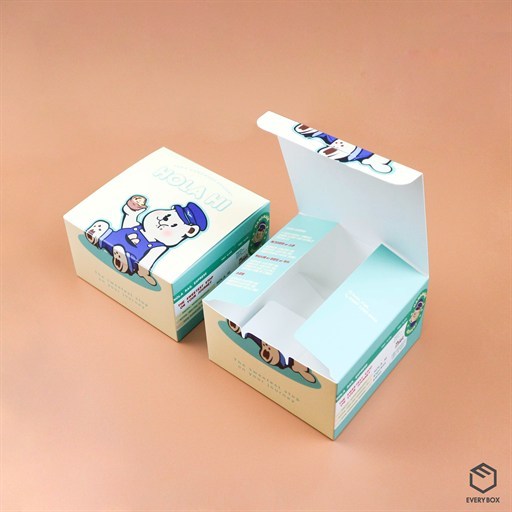 원터치 A형 / 식품지 350 / 140 × 140 × 80mm