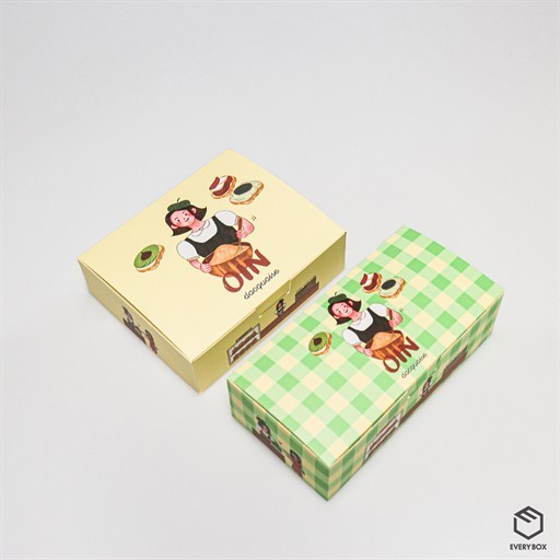 원터치 C형 / 식품지 350 / 190 × 160 × 55mm