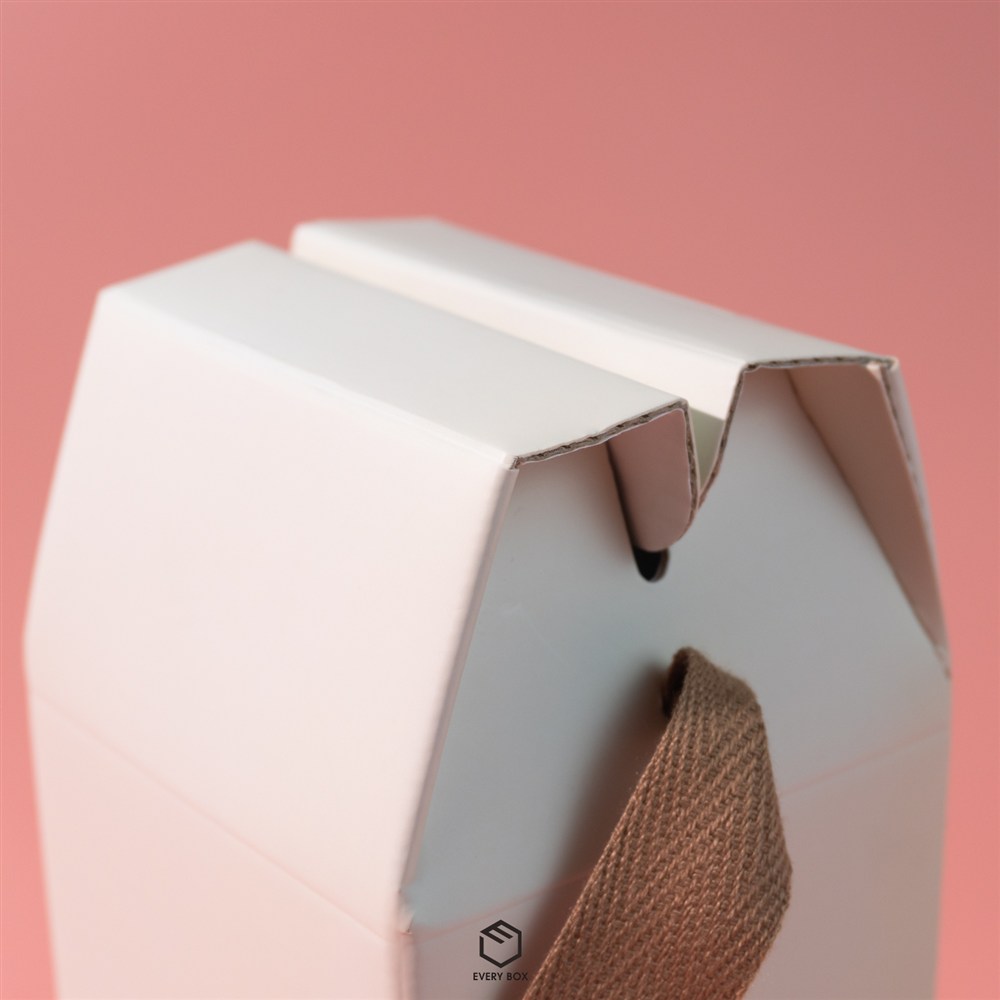 원터치 A형 E골합지 80.5 × 80.5 × 127mm 제작 사례 썸네일 8