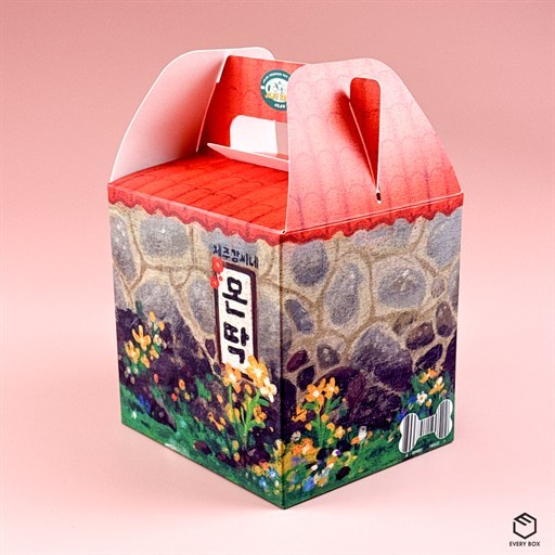손잡이형 / 식품지 350 / 140 × 120 × 135mm