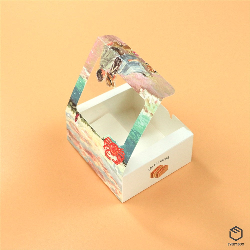 원터치 A형 식품지 140 × 120 × 55mm 제작 사례 썸네일 3