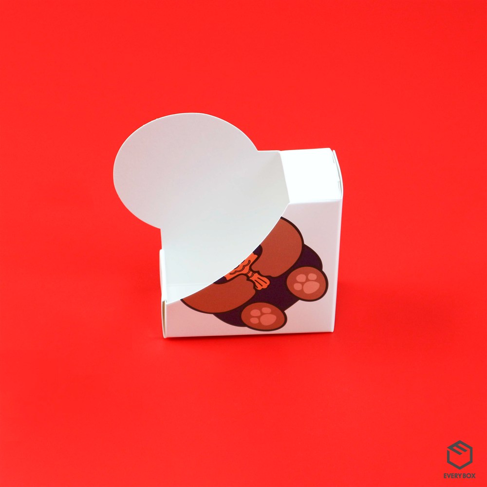 조립식박스 식품지 80 × 80 × 40mm 제작 사례 썸네일 3
