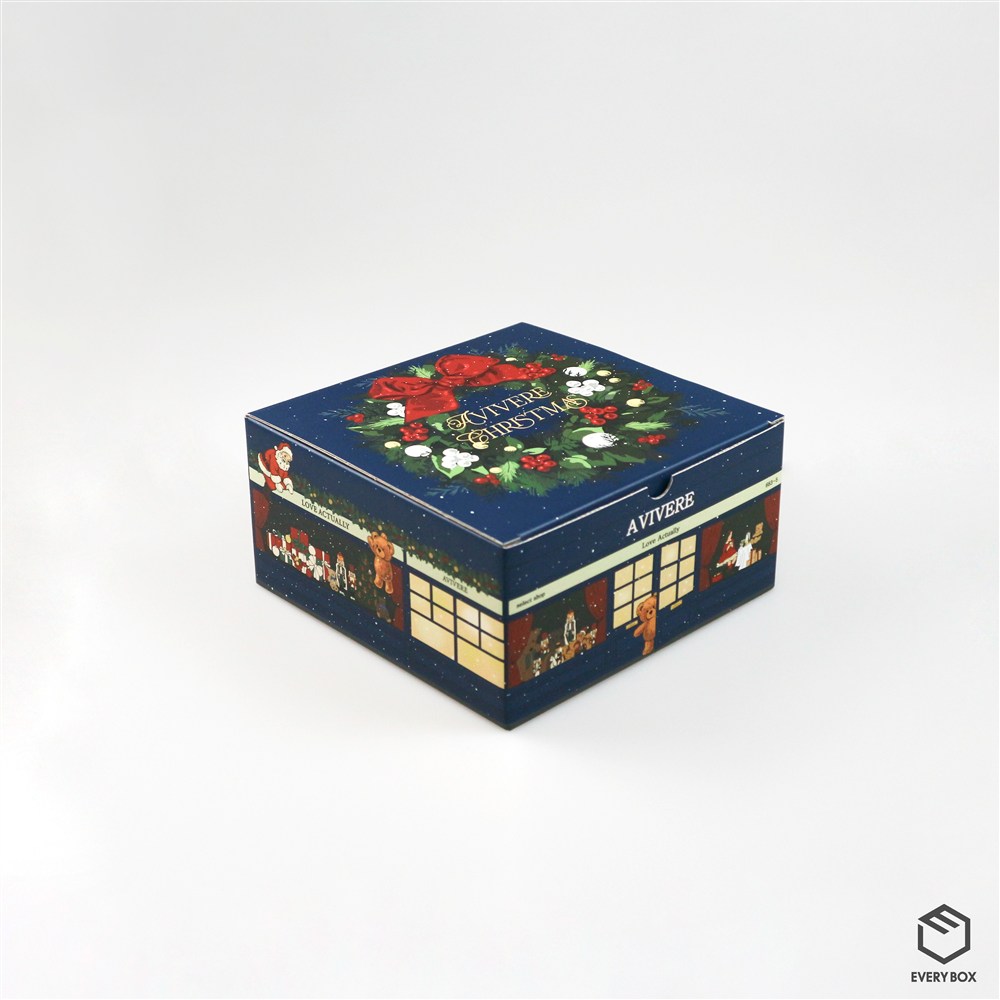 원터치 A형 E골합지 220 × 220 × 100mm 제작 사례 썸네일 5