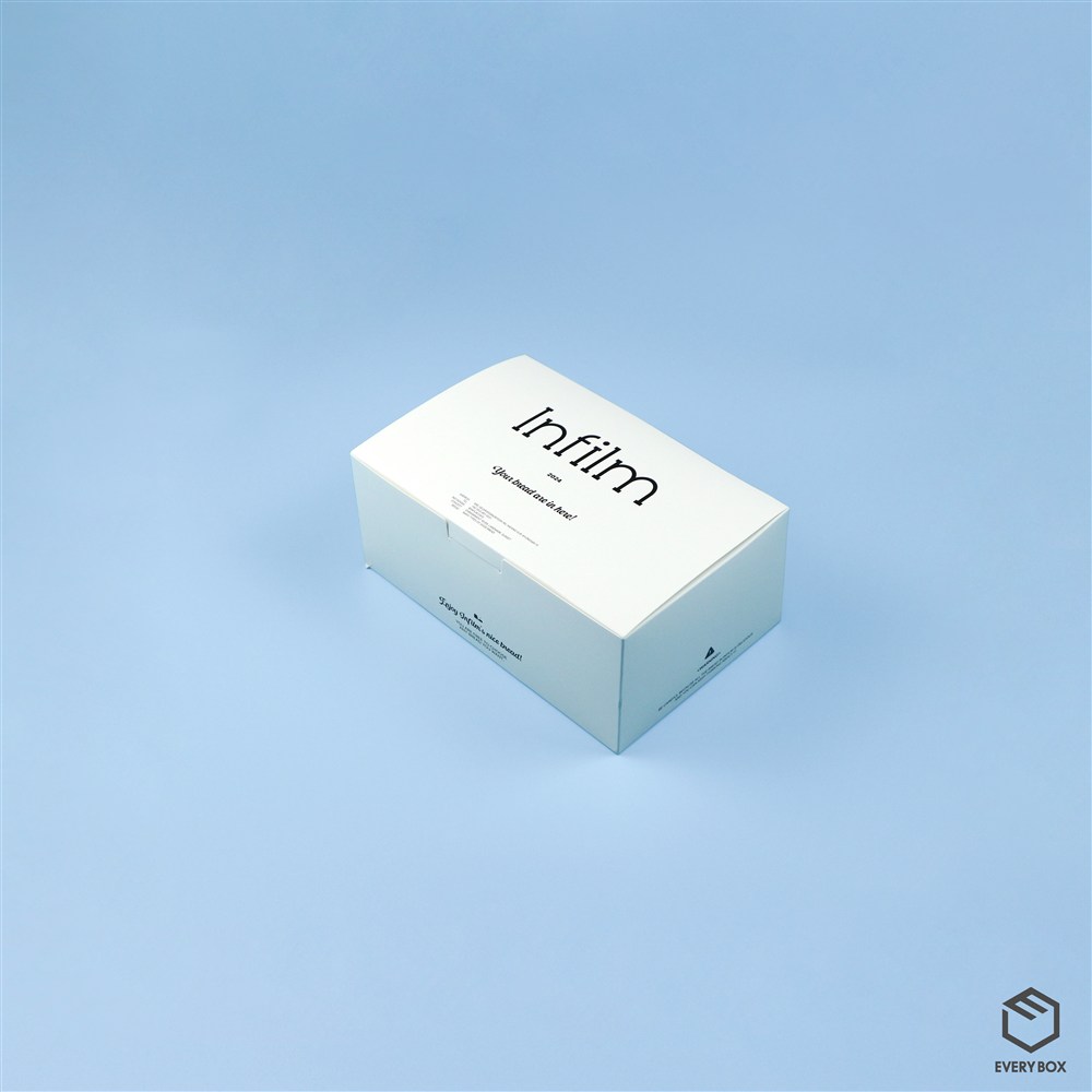 원터치 A형 식품지 240 × 160 × 100mm 제작 사례 이미지 1 / 3