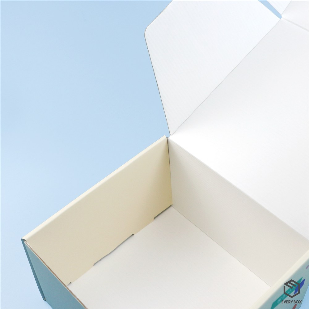 W형 E골합지 196 × 184 × 114mm 제작 사례 이미지 1 / 8