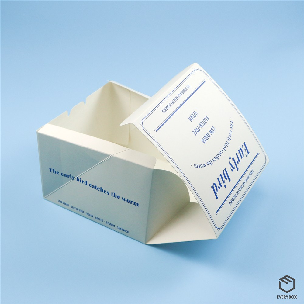 원터치 B형 식품지 180 × 180 × 120mm 제작 사례 이미지 1 / 4