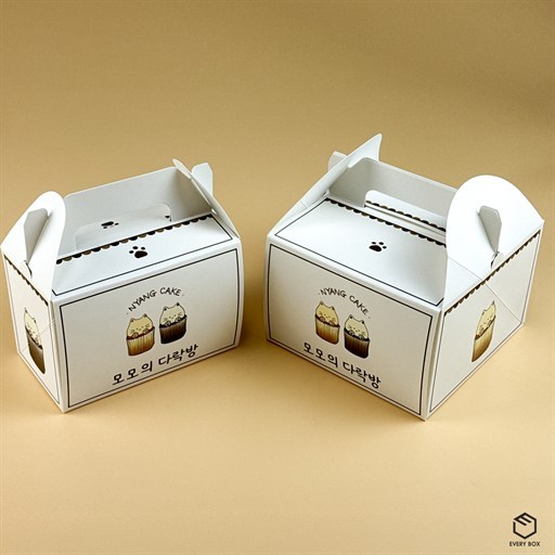 앞열림 손잡이형 / 식품지 350 / 165 × 165 × 110mm