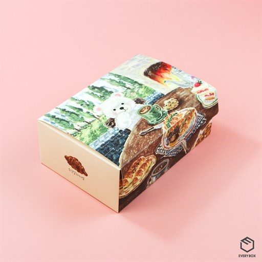 원터치 A형 / 식품지 350 / 220 × 150 × 80mm
