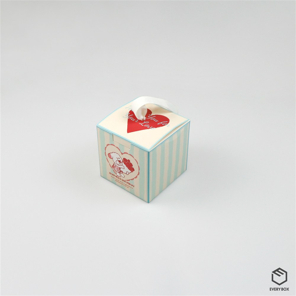 원터치 A형 식품지 100 × 100 × 100mm 제작 사례 썸네일 2