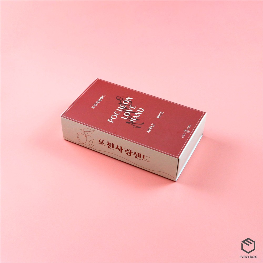 슬리브형 식품지 225 × 128.5 × 54mm 제작 사례 이미지 1 / 7