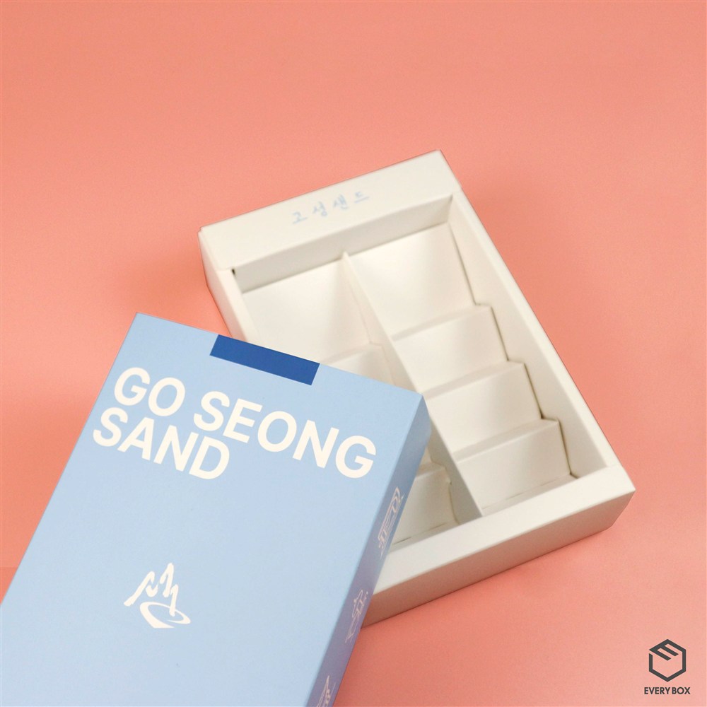 슬리브형 식품지 215 × 138.5 × 54mm 제작 사례 이미지 1 / 4