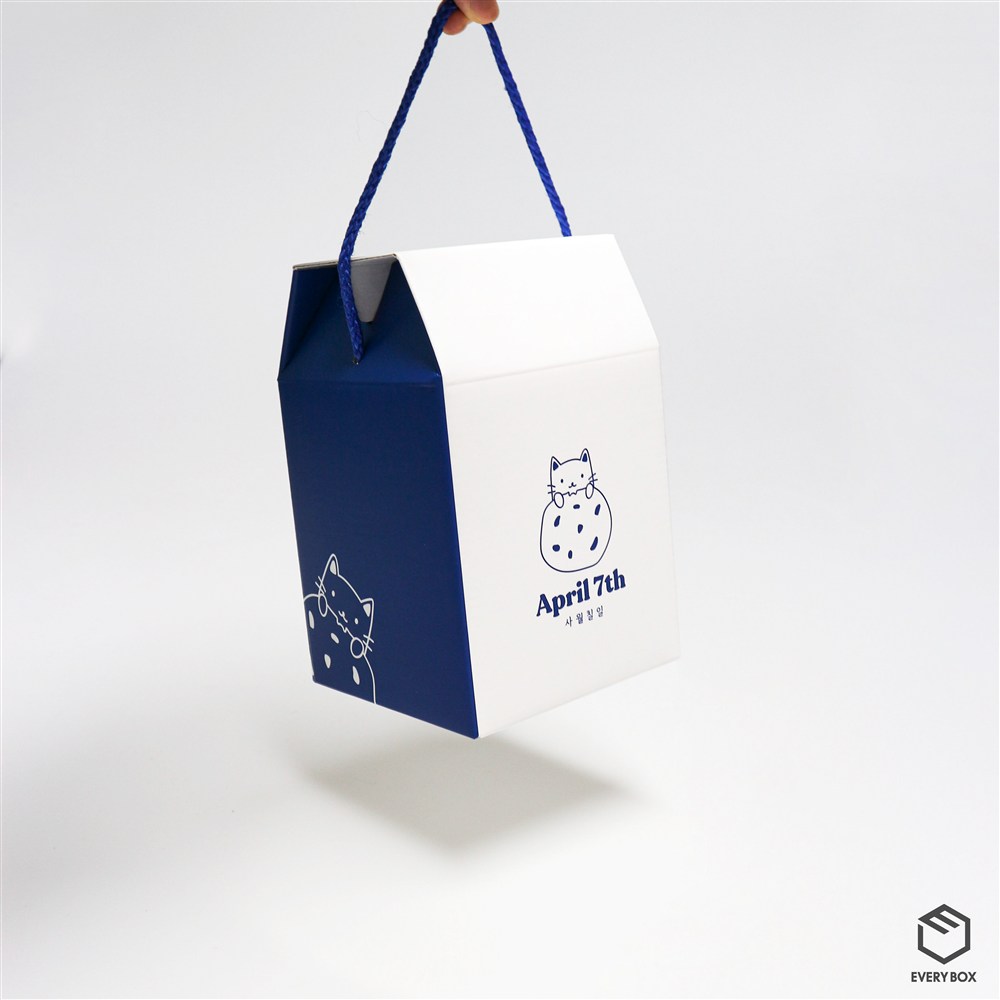 원터치 A형 E골합지 96 × 96 × 129mm 제작 사례 썸네일 6