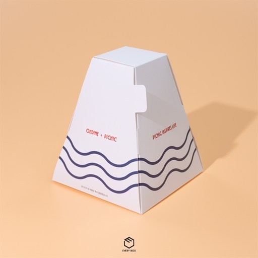 1면접착형 / 식품지 350 / 135 × 135 × 160mm