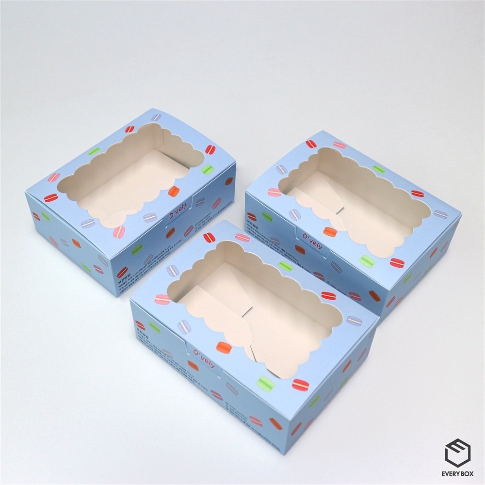 원터치 A형 식품지 180 × 130 × 65mm 제작 사례 이미지 1 / 4