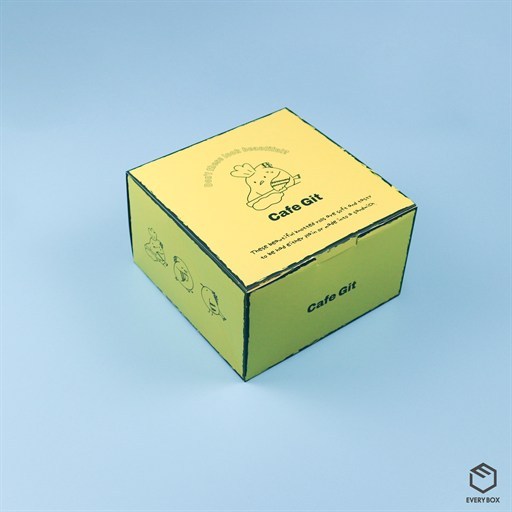 원터치 B형 / 식품지 350 / 200 × 200 × 120mm