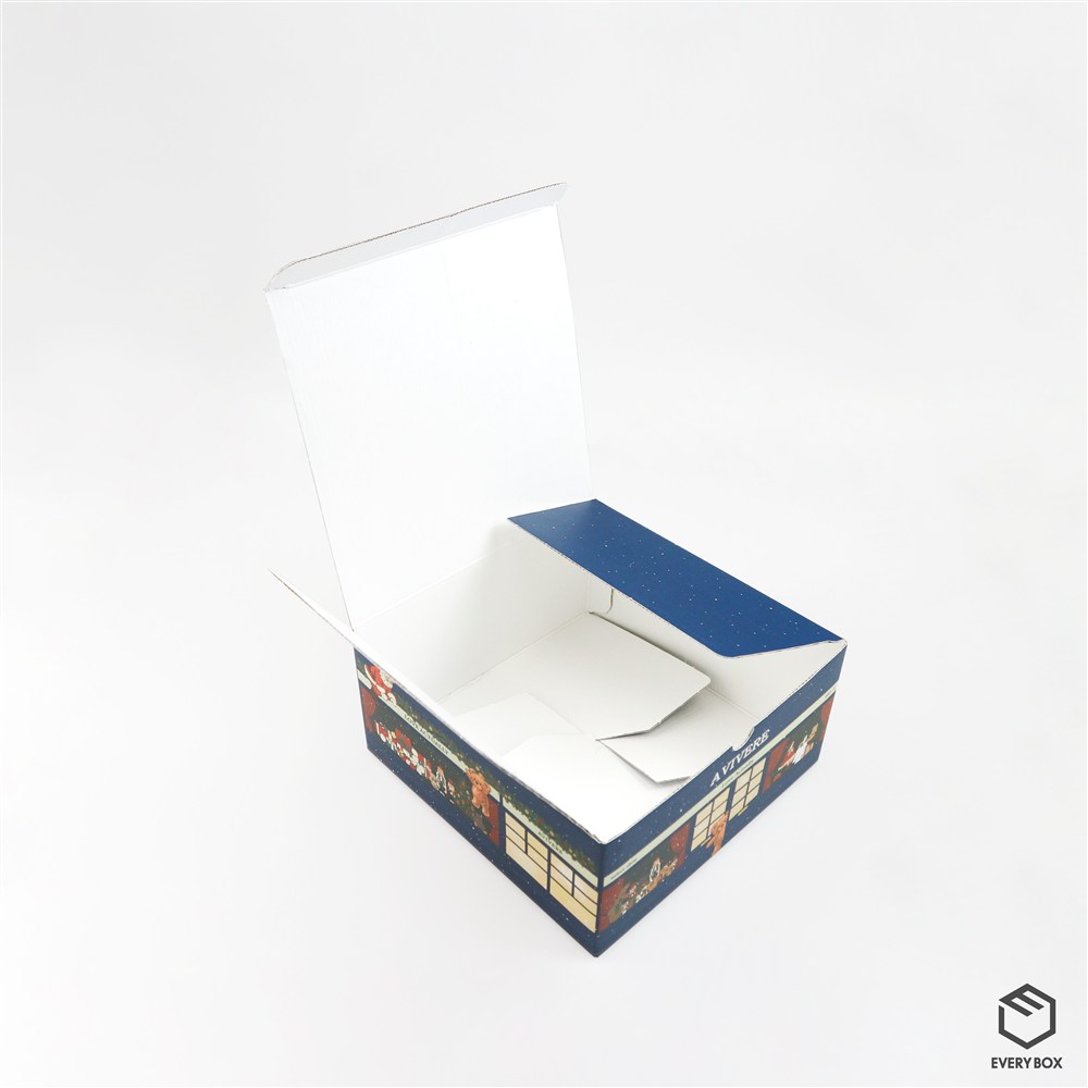 원터치 A형 E골합지 220 × 220 × 100mm 제작 사례 썸네일 3