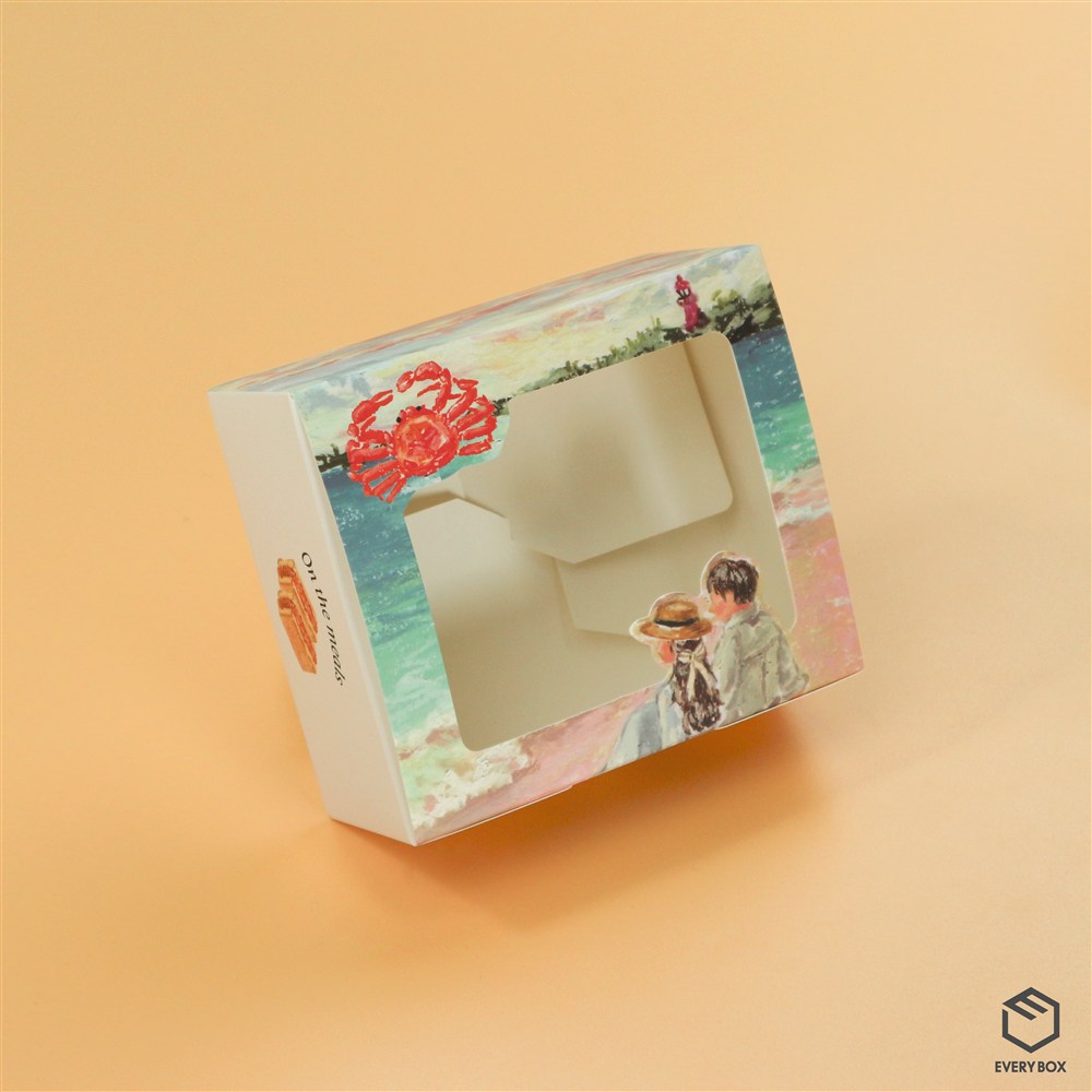 원터치 A형 식품지 140 × 120 × 55mm 제작 사례 썸네일 2