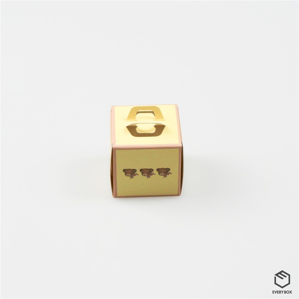 1면접착형 식품지 50 × 50 × 50mm 제작 사례 이미지 1 / 6