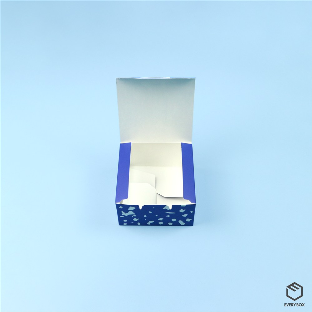 원터치 A형 식품지 120 × 120 × 65mm 제작 사례 이미지 1 / 5