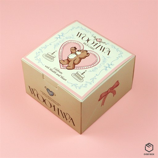 원터치 B형 / 식품지 350 / 138 × 138 × 88mm