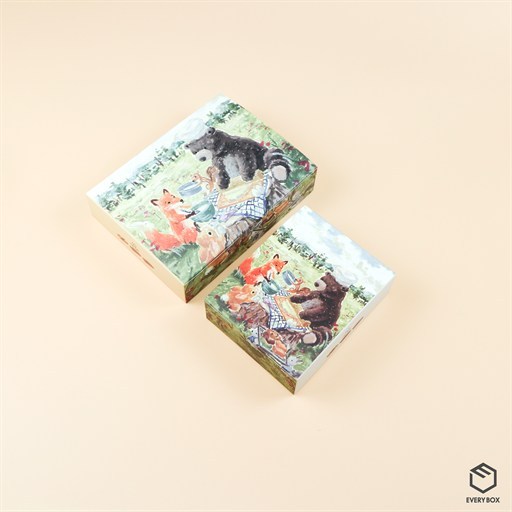 원터치 A형 / 식품지 350 / 135 × 170 × 50mm