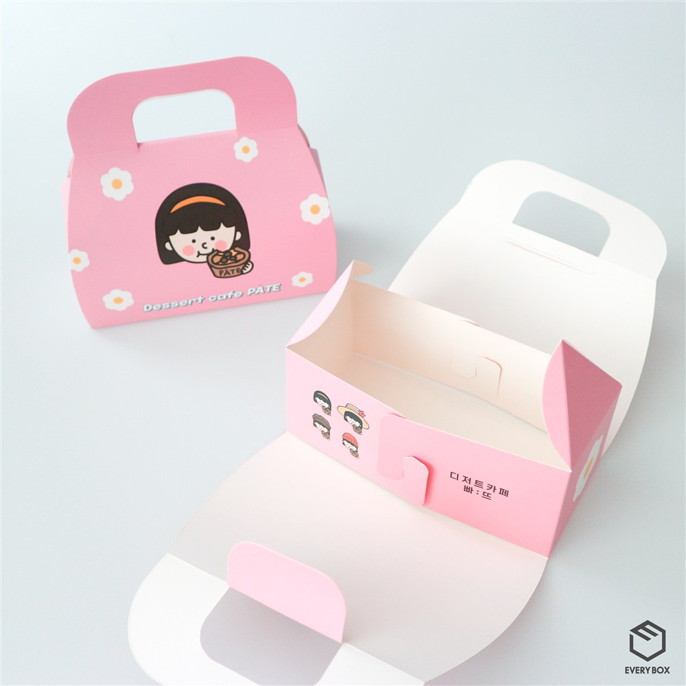 조립식 손잡이형 식품지 220 × 100 × 90mm 제작 사례 썸네일 2