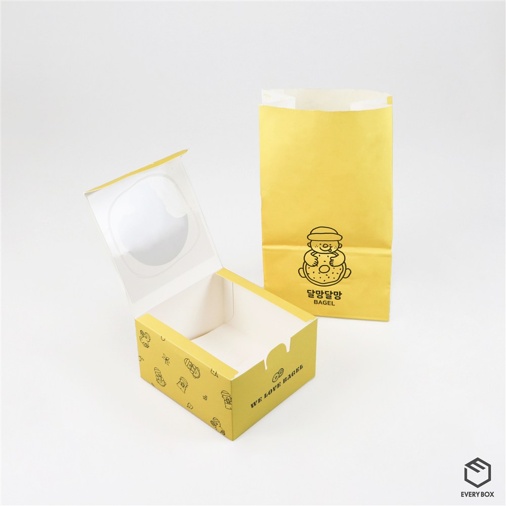 원터치 A형 식품지 130 × 140 × 80mm 제작 사례 썸네일 2