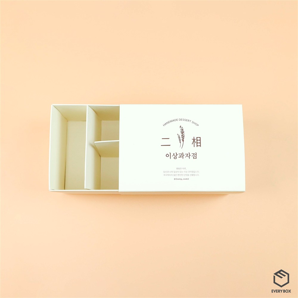 슬리브형 식품지 165 × 115 × 95mm 제작 사례 이미지 1 / 5
