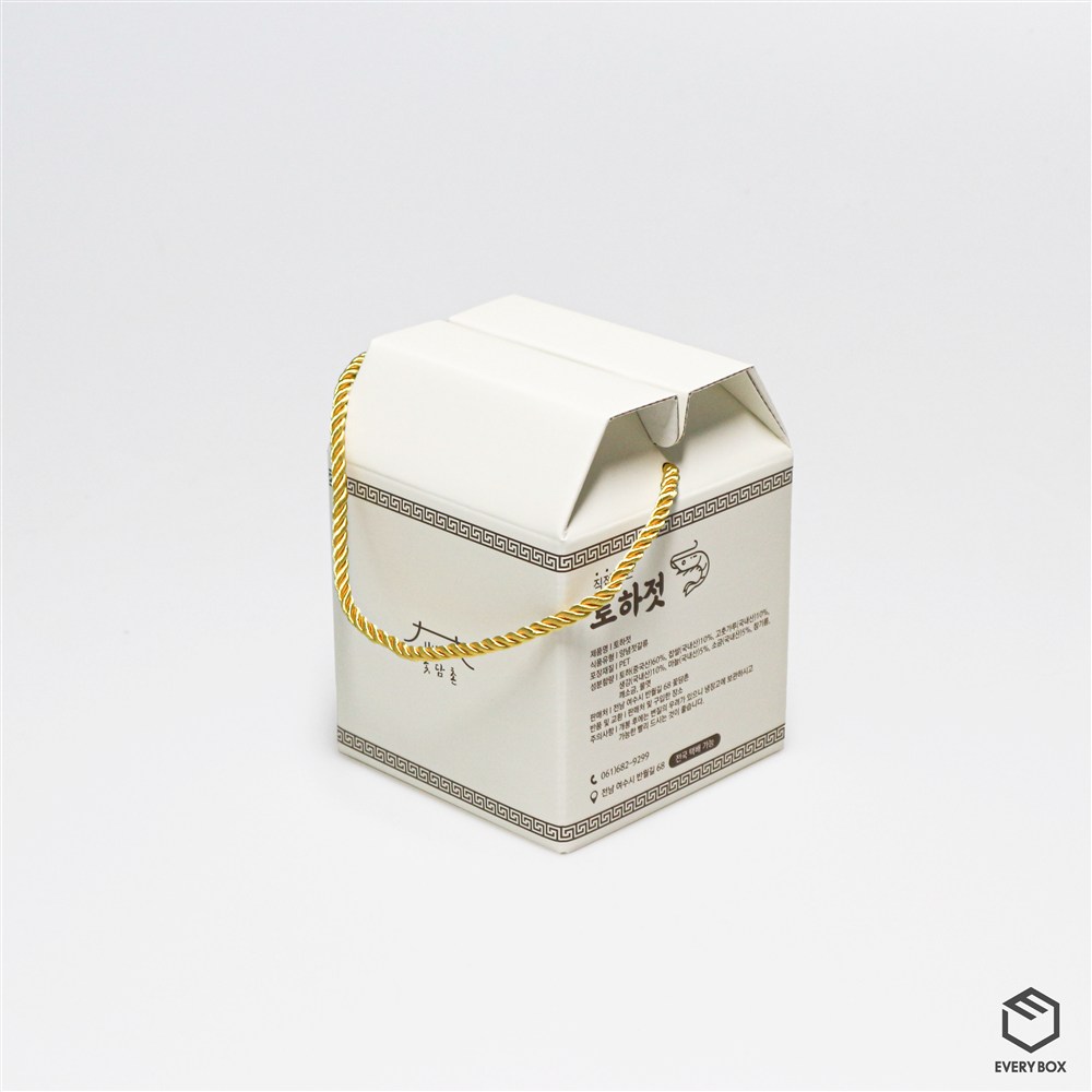 원터치 A형 E골합지 118 × 118 × 118mm 제작 사례 썸네일 4