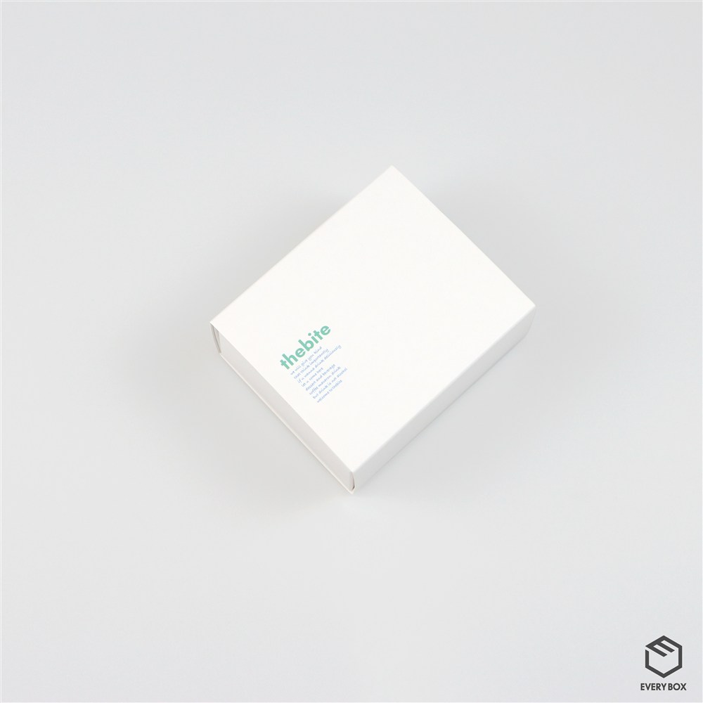 슬리브형 식품지 110 × 90 × 55mm 제작 사례 이미지 1 / 6