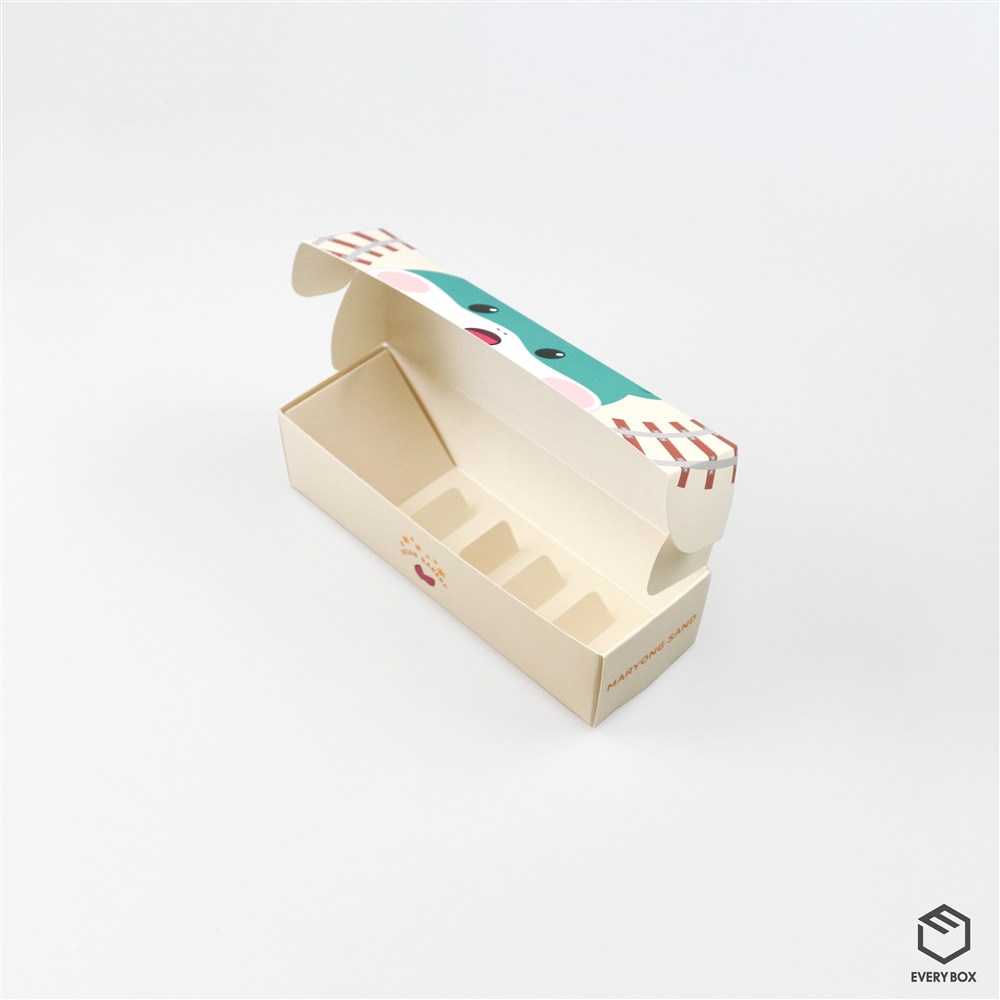 W형 식품지 215 × 70 × 54mm 제작 사례 이미지 1 / 5