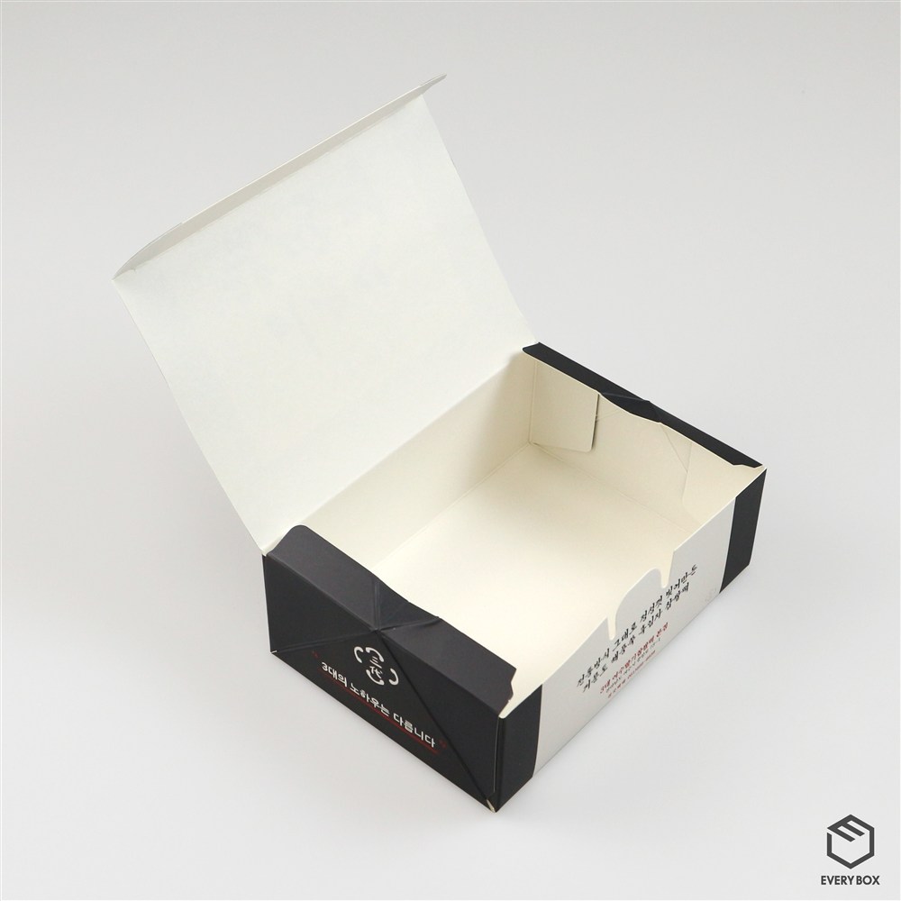 원터치 C형 식품지 170 × 120 × 60mm 제작 사례 이미지 1 / 4