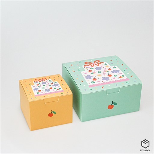 원터치 A형 / 식품지 350 / 120 × 120 × 95mm