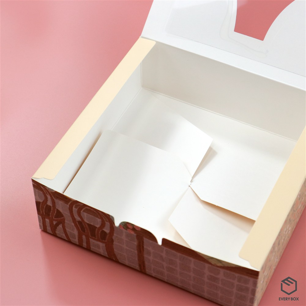 원터치 A형 식품지 210 × 210 × 70mm 제작 사례 썸네일 3