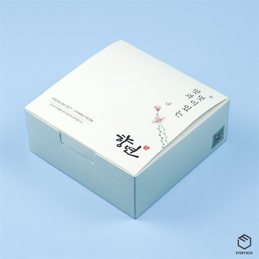 원터치 A형 / 식품지 350 / 125 × 125 × 50mm
