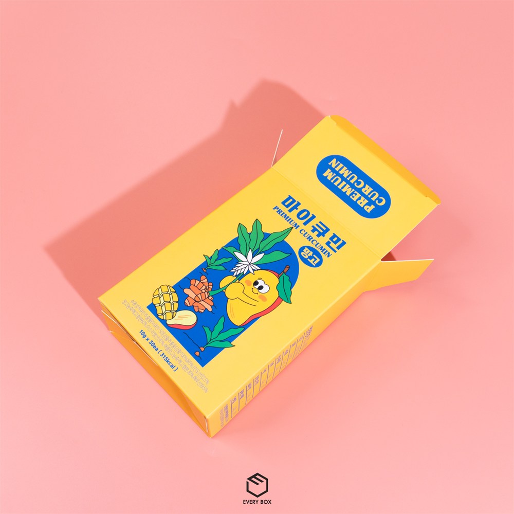 원터치 A형 식품지 100 × 55 × 145mm 제작 사례 썸네일 2